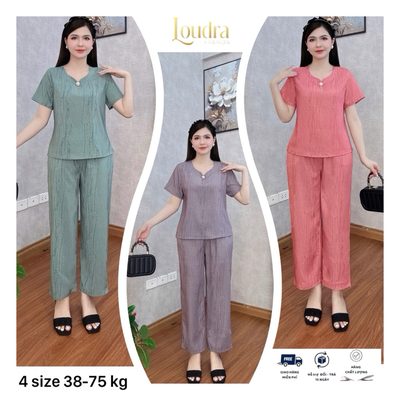 Đồ Bộ Pijama Lụa Satin Cao Cấp