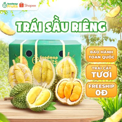 [SHIP HOẢ TỐC] Sầu Riêng Nguyên Trái (Trái Xanh Chưa Chín) -...